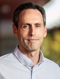 Infectious disease specialist Jason Andrews, MD, lead researcher of a Stanford Medicine proof-of-concept study into a common drug used to treat tuberculosis.