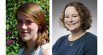 Shauni Doms, PhD, and Leslie Turner, PhD,  genetic mapping study, bacteria in intestines, microbiomics